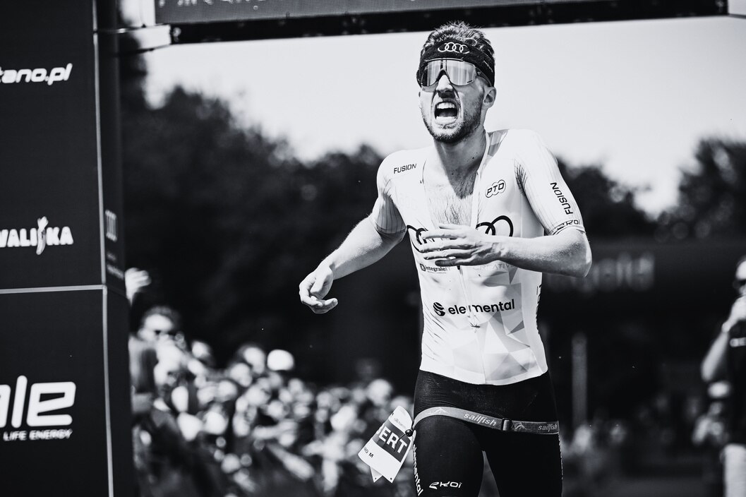 Bieg podczas zawodów Ironman